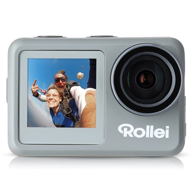 Rollei Action-Cam 9s Plus I 4K 60fps Unterwasserkamera mit Selfie-Display 📷🌊