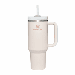 STANLEY Quencher H2.0 Flowstate Trinkflasche Mit Strohhalm 1.2L - Thermobecher Kühlt 11 Stunden - 48 Stunden Eisgekühlt - Spülmaschinenfest - Thermosflasche BPA Frei - Edelstahl Trinkbecher Rose Quartz 🌹 Angebot bei HelloDeals