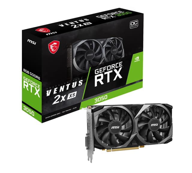 🎮🔥 Angebot: MSI GeForce RTX 3050 Ventus 2X XS 8G OC - 8GB GDDR6 Grafikkarte 🎮🔥