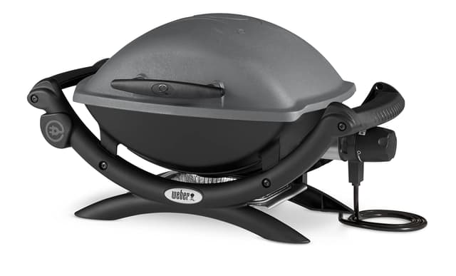 🔥 Angebot! Weber Q1400 Elektrogrill, 43 x 32cm Grillfläche - Dark Grey