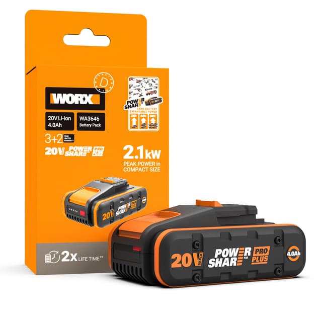 🛠️🔋 WORX WA3646 PowerShare Pro Plus Akku 20 V, 4 Ah | Angebot