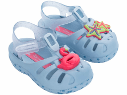 🦆👶🩴 Ipanema Mädchen Summer Baby Sandale 24 EU Light Blue Pink - Angebot!