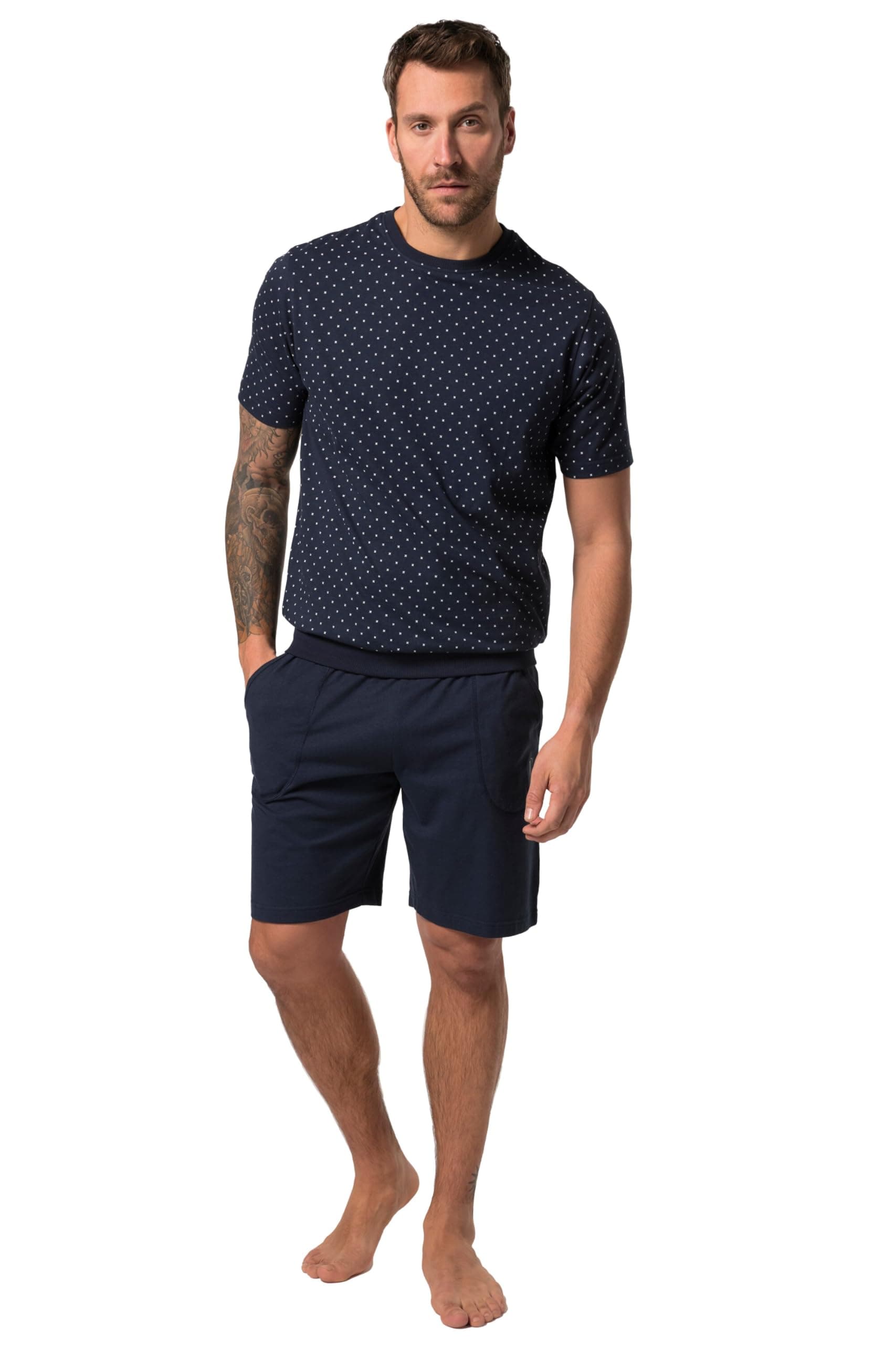 JP 1880 Herren große Größen Übergrößen Menswear L-8XL Schlafanzug 😴👕🩳