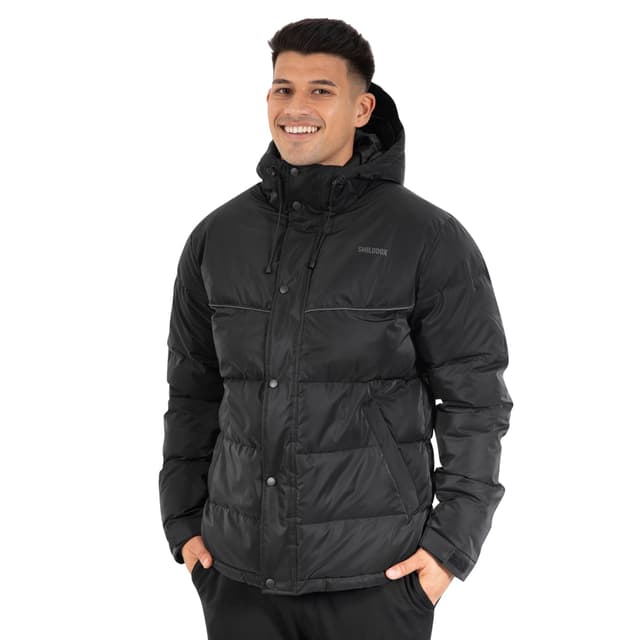 🧥 SMILODOX Winterjacke Ritmo für Herren 3XL Schwarz