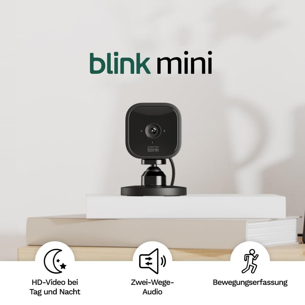 Blink Mini – Kompakte, smarte Plug-in-Überwachungskamera 📷🏠