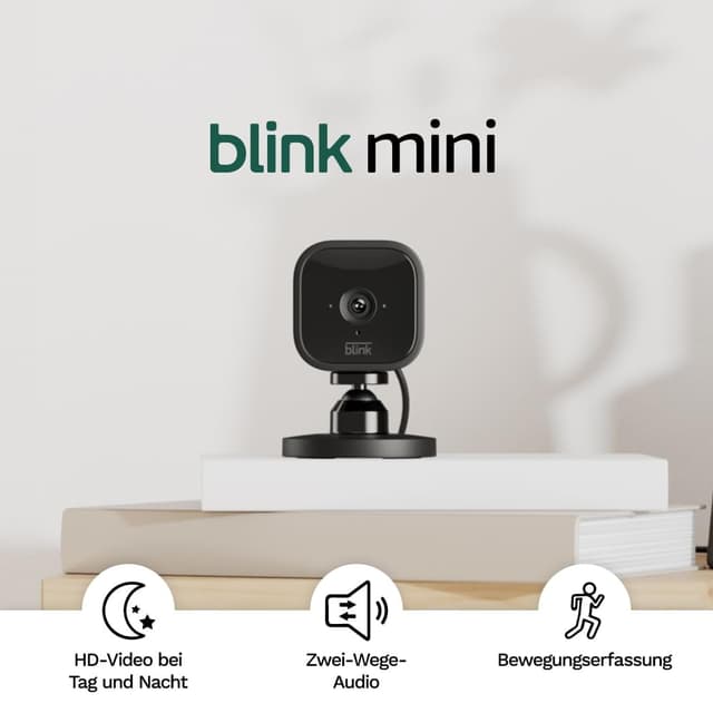 Blink Mini – Kompakte, smarte Plug-in-Überwachungskamera 📷🏠