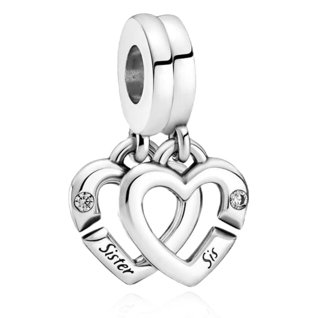 Rimgoris 925 Sterling Silber Charm für Damenarmbänder ❤️ Valentinstag Geschenk 🎁