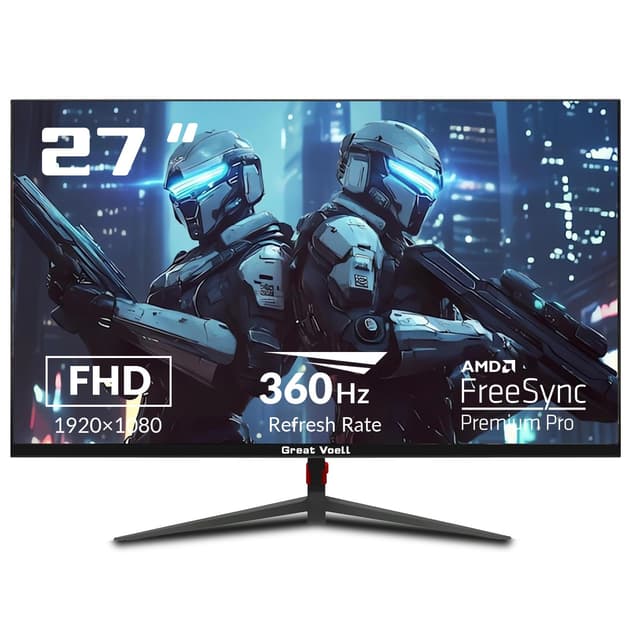 🎮 Tolles Voell Gaming-Monitor-Angebot! 27 Zoll, 360Hz, FHD, HDMI 2.0, DP 1.4, HDR