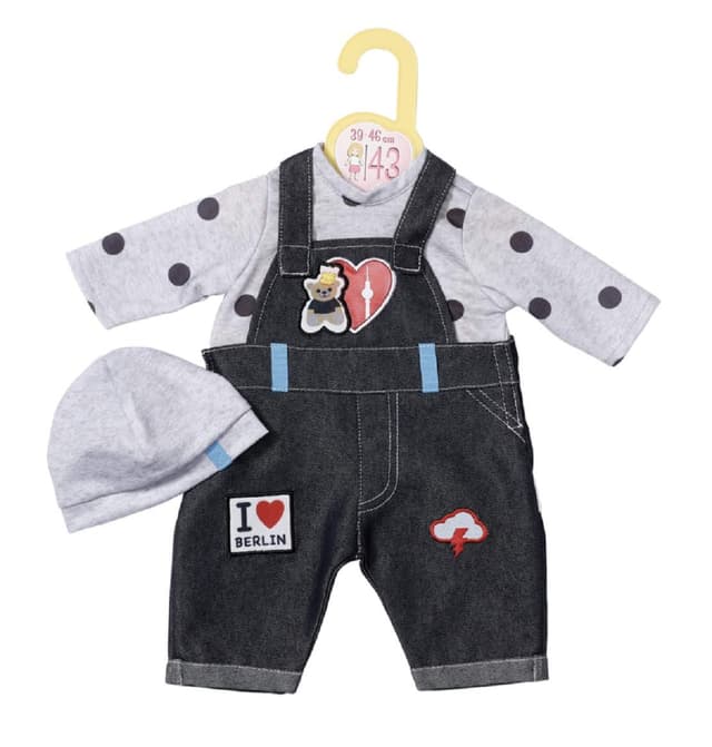 👗 Dolly Moda Berlin Outfit Set für Puppen 👒