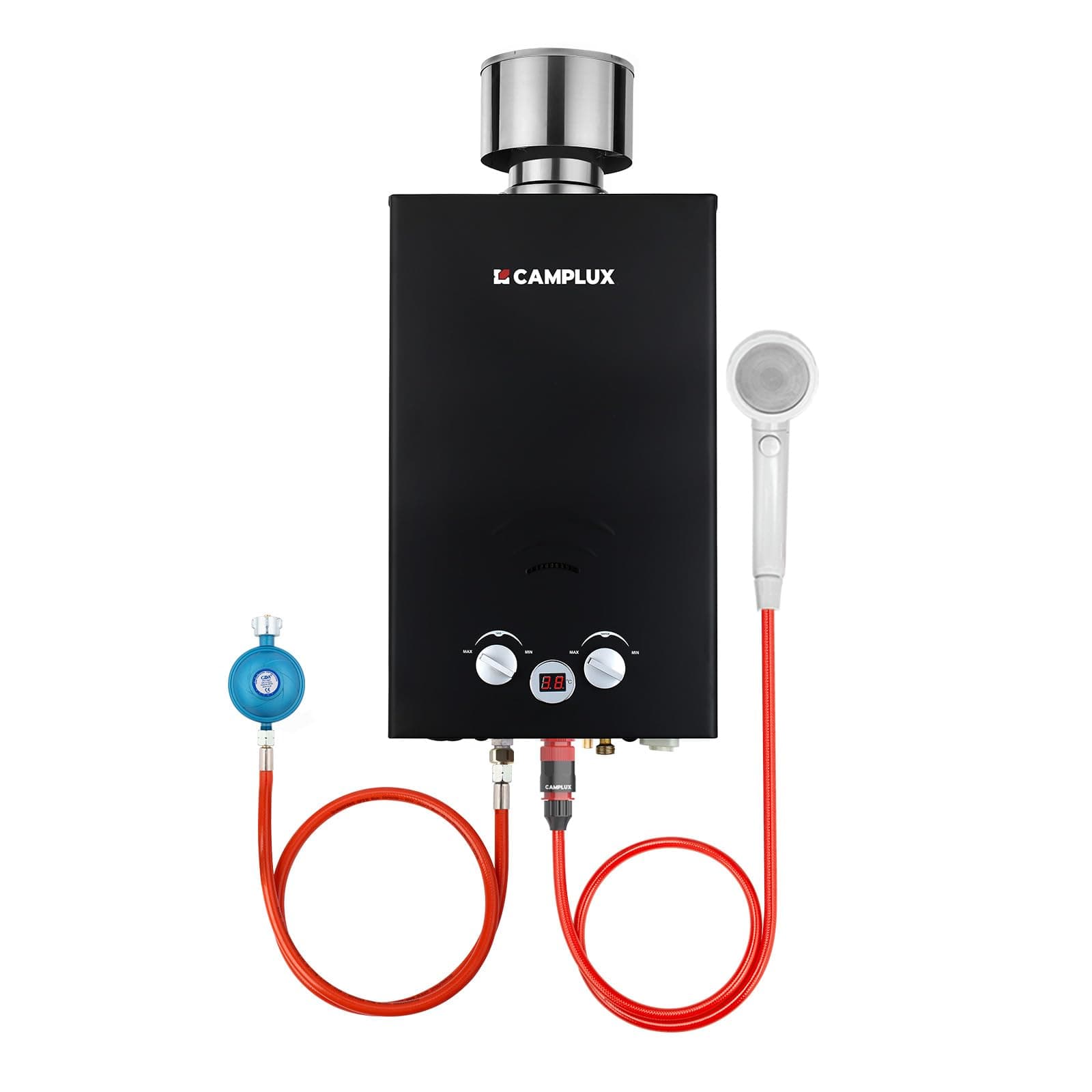 🔥 Camplux BW264BC-DE Gasdurchlauferhitzer 10L 50mbar 🚿
