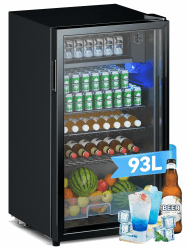 Devoko Getränkekühlschrank mit Glastür 🍻🌟