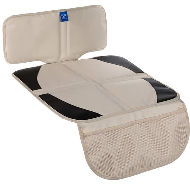 Funbliss Autositzschutz für Kindersitz mit Organizer-Taschen und wasserdichtem Gewebe 🚗