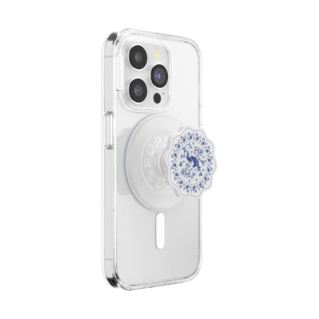 📱🔥 PopSockets Phone Grip for MagSafe mit Kickstand - Peacock Saucer 🦚