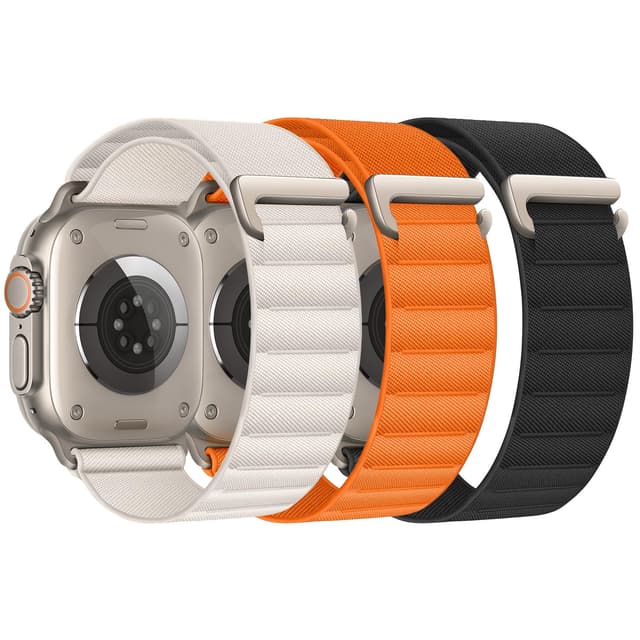 🌟🌈 3 Stück Alpine Loop Kompatibel mit Apple Watch Armband 45mm 44mm 46mm 49mm 42mm 🌈🌟
