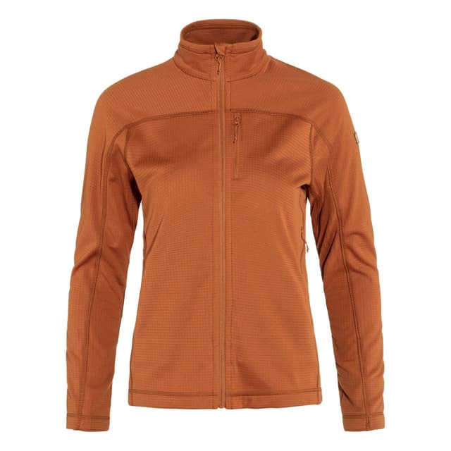 🔥 Super Deal! Fjäll Räven Damen Abisko Lite Fleece Jacket W Jacket M Terracotta Brown 🧥