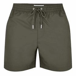 Calvin Klein Herren Medium Drawstring Badehose S Grün (Battle Green) 🏊‍♂️