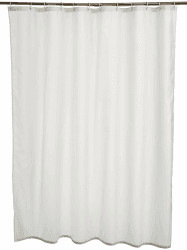 Angebot: Amazon Basics Duschvorhang 183x183 cm Weiß 🚿