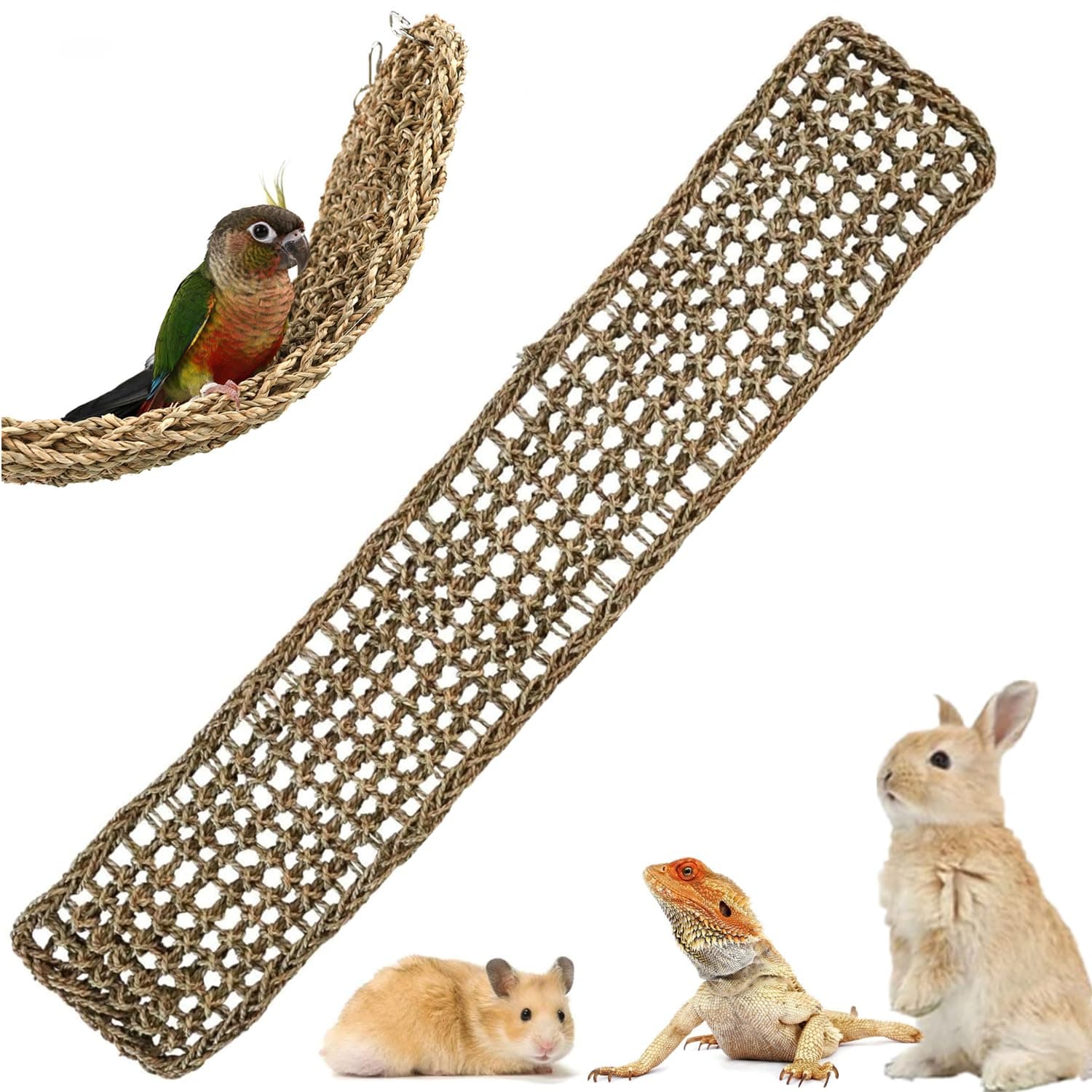 Vogel-Seegrasmatte Kletterseil Leiter 🐦🐭🐍
