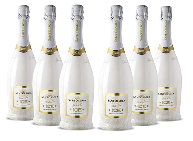 Sant'Orsola ICE Demi-Sec Schaumwein 6 Flaschen Champagner 🍾🥂