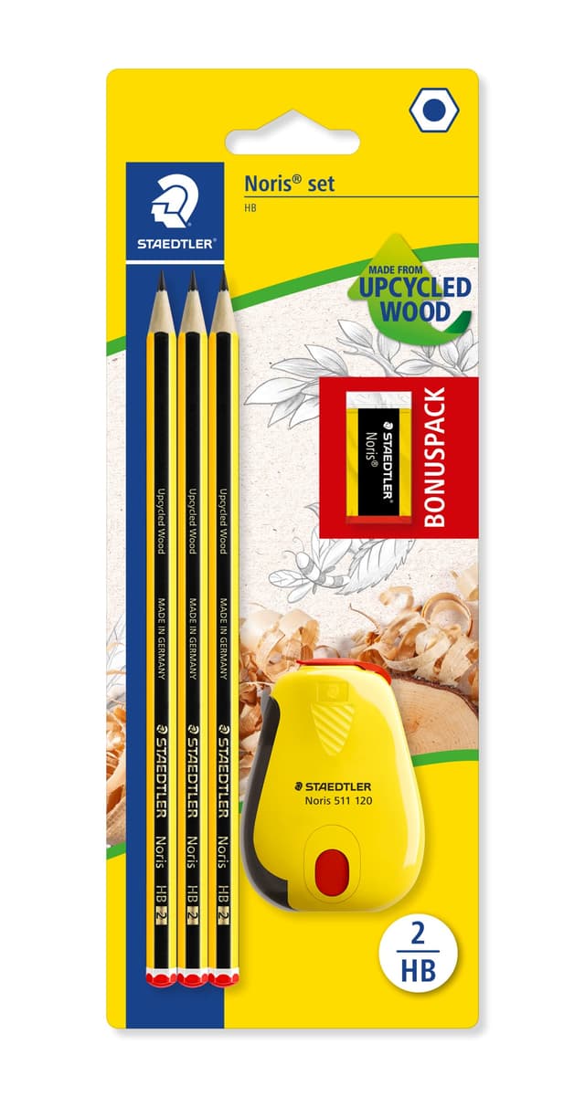 🌟📝 Exklusives Angebot: Staedtler Bleistifte Noris HB Set mit Twist-Spitzer und Radiergummi 📝🌟