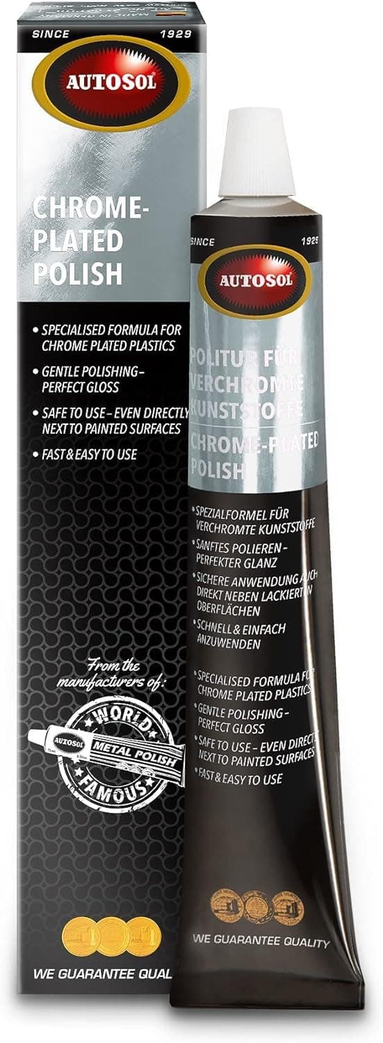 🚗 Autosol 01 001910 M1 Reinigungspolitur für verchromte Kunststoffe, 75 ml - Sonderangebot!