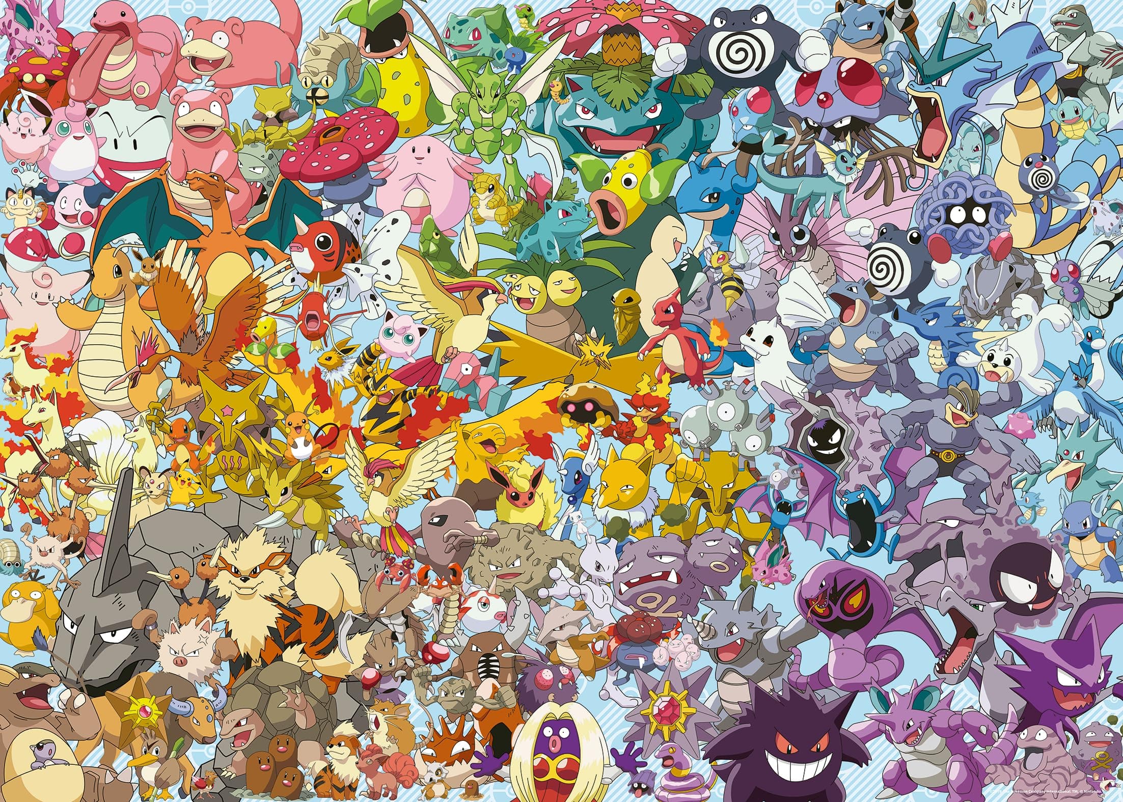 Ravensburger Puzzle 1000 Teile 12000460 Challenge Pokémon 🧩🔥
