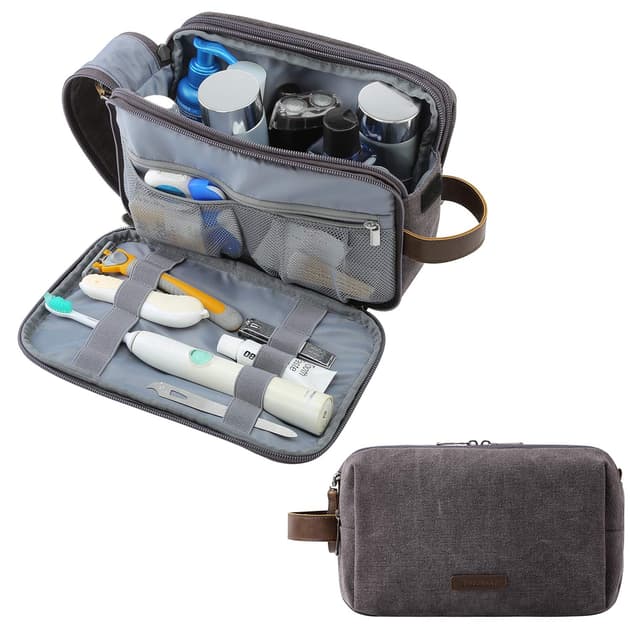 BAGSMART Kulturtasche für Herren - Reise Kulturbeutel Kosmetiktasche 😎🧳
