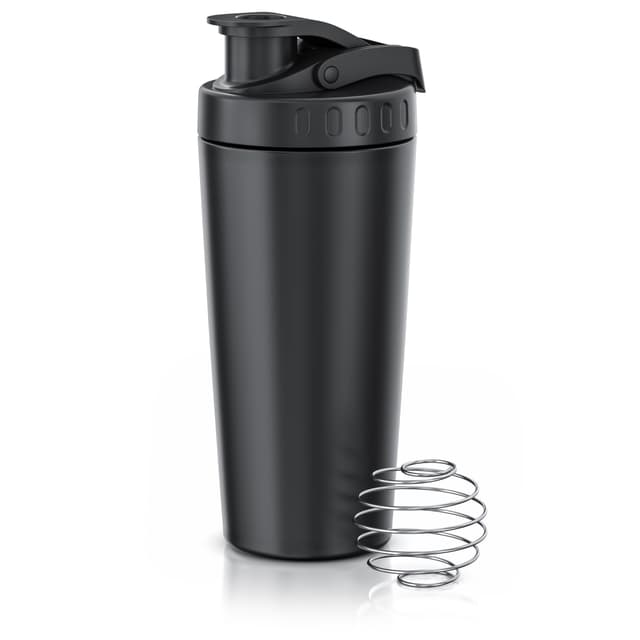 🏋️‍♂️ Arendo Eiweiß Shaker Edelstahl 750ml - Protein Shaker mit Mixkugel 🥤