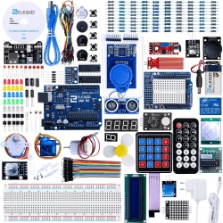 🤖🔌 ELEGOO UNO R3 Ultimate Starter Kit - Vollständigster Elektronik Projekt Baukasten 🛠️ Angebot bei HelloDeals
