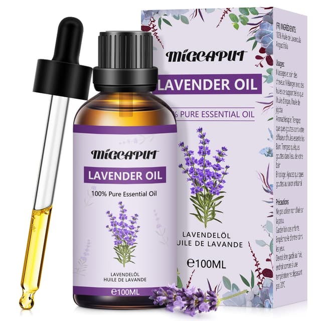 Angebot: Migcaput Ätherische Öle Lavendelöl 100ml 🌿🌸