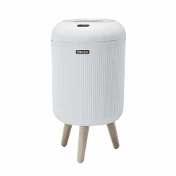 🗑️🌟 Sapisecret Automatischer Mülleimer mit Sensor 10L - Elektrischer Mülleimer für Küche & Badezimmer