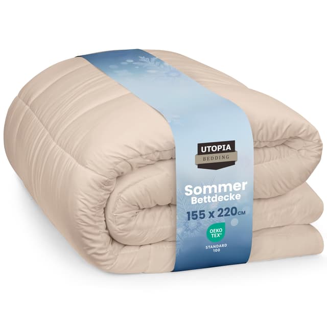 🛏️ Utopia Bedding Bettdecke 155 x 220 cm - Ganzjahres-Bettdecke 🌟