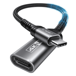 JSAUX USB C HDMI Adapter 4K - Plug & Play für ultimatives 4K UHD Display! 🎄🎅🏻❄️🎁🦌 Angebot bei HelloDeals