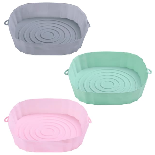 🔥 Angebot: 3 Stück Silikon Airfryer Backpapier für Heißluftfritteuse 🎂