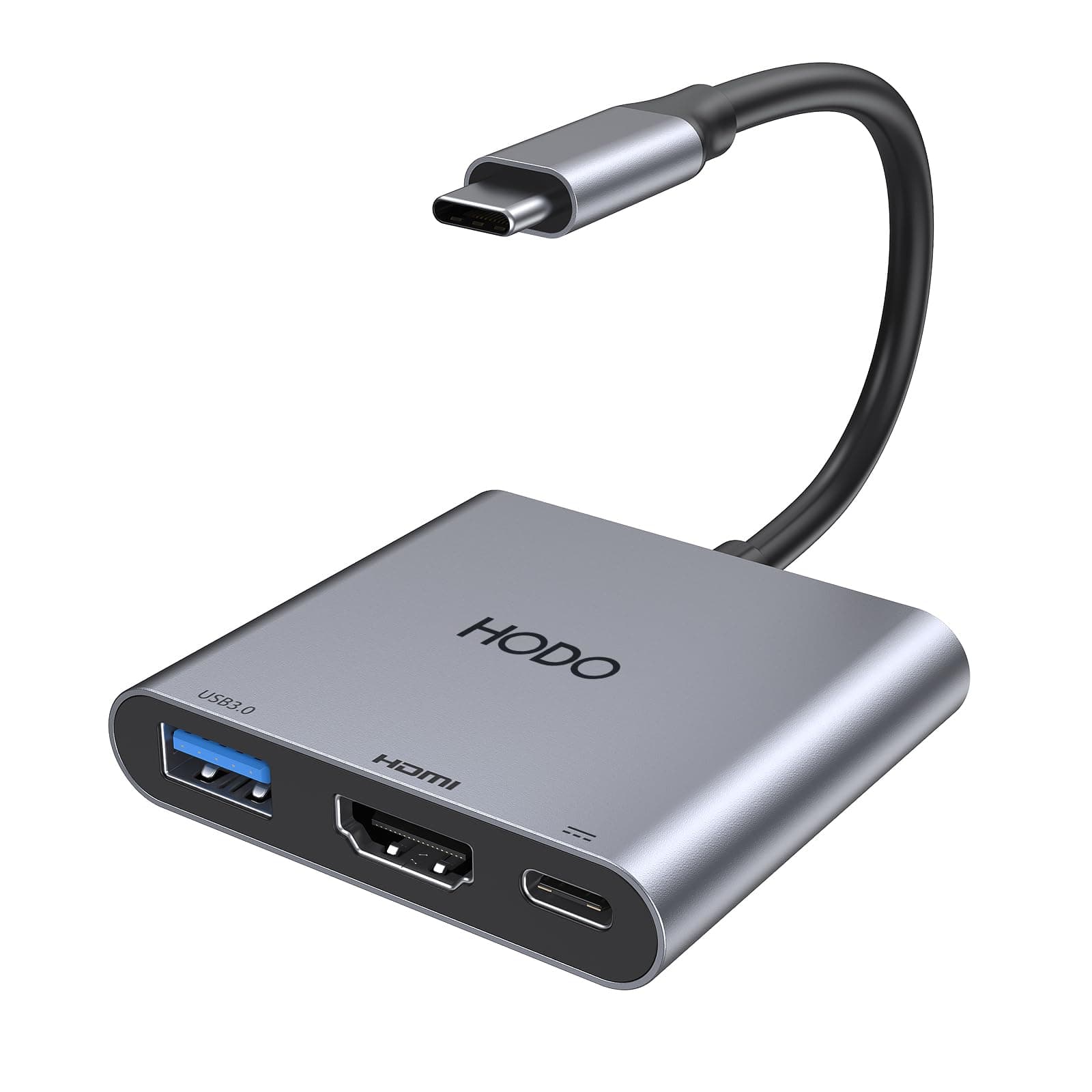 🔥 HODO USB C HDMI Adapter: 3-in-1 Multiport Hub mit 4K HDMI, USB 3.0 & 100W PD 🔥