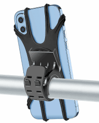 🚲 Zoeley Handyhalterung Fahrrad - Universal 360° Drehen & Anti-Vibration - Schwarz Angebot bei HelloDeals