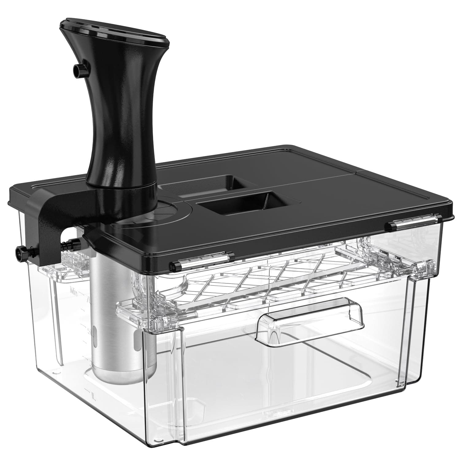 🔥 Angebot! Sous Vide Behälter mit Deckel und Gestell - 11L Kapazität