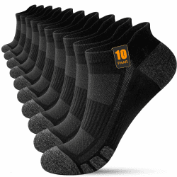 FORVEVO 10 Paar Sneaker Socken Herren Damen, Baumwolle Sportsocken 😎 Angebot bei HelloDeals