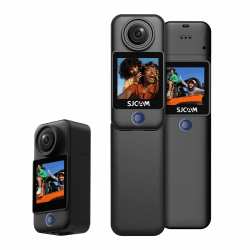 SJCAM C300 Action-Kamera 4K30fps, 1.33'' Dual Touchscreen Sportkamera 📷🌊🔋 Angebot bei HelloDeals