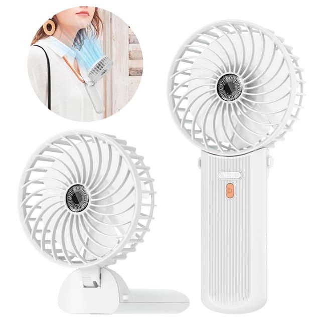🌀🌬️ Lepwings Handventilator - Mini Ventilator USB Wiederaufladbar 🌬️🌀