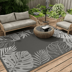 🌿🏞️ SIXHOME Outdoor Teppich Wetterfest 120*180cm 🏞️🌿