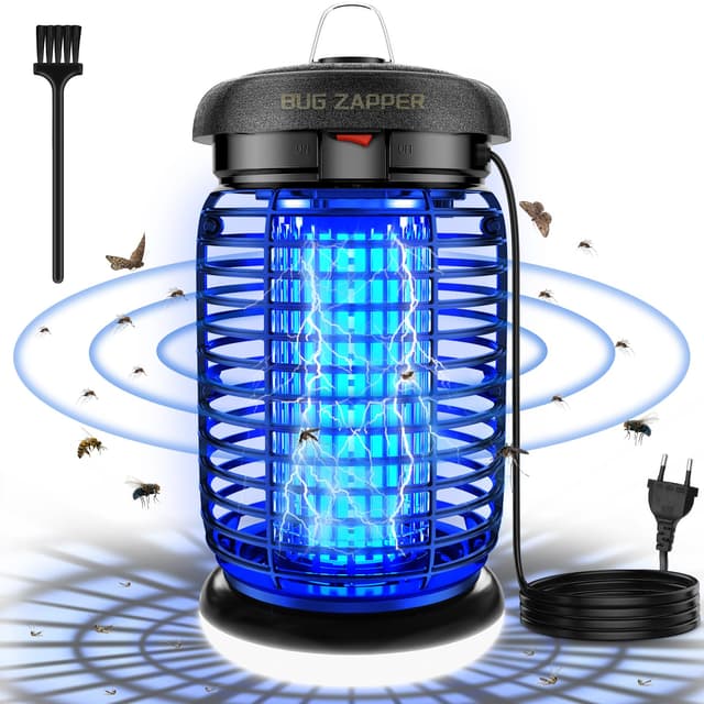 🦟🔦 Seenlast Insektenvernichter Elektrisch, Mückenlampe 15W 4200V Mückenfalle