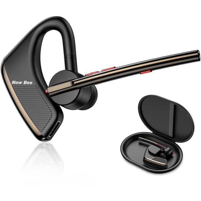 Neu bee Bluetooth Headset mit Mikrofon Bluetooth V5.2 Wireless Headset 🎧📞
