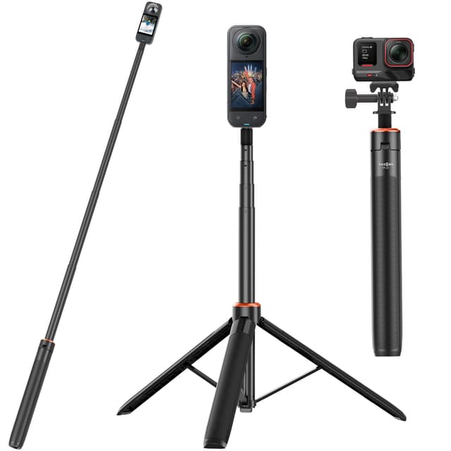 136cm Selfie-Stick Stativ für Insta 360 X5/X4