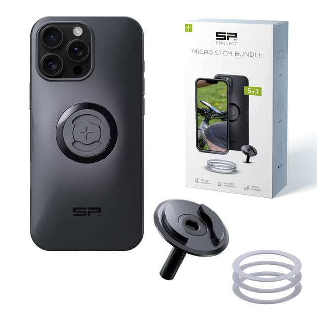 SP CONNECT Micro Stem Bundle | SPC+ | für iPhone 16 Pro Max | Fahrrad Handy Halterung 🚲