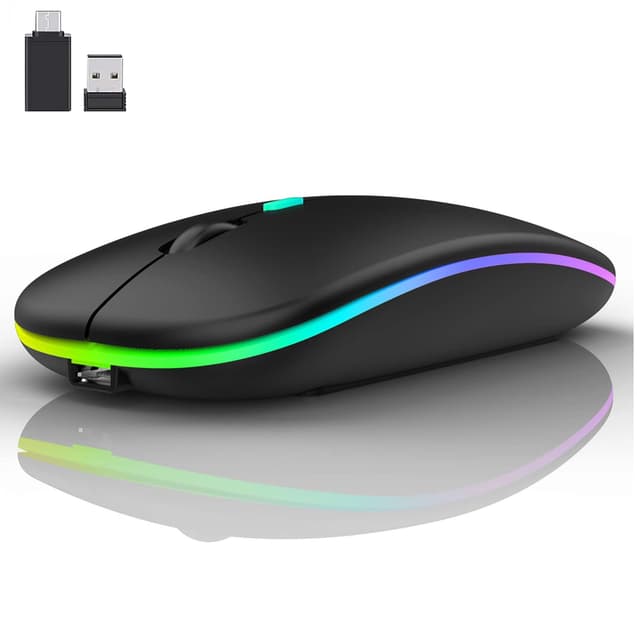 🌟 LEAPEST Bluetooth Maus kabellos (Bluetooth 5.0 + USB 2,4 GHz)! Spare 25% 🚀