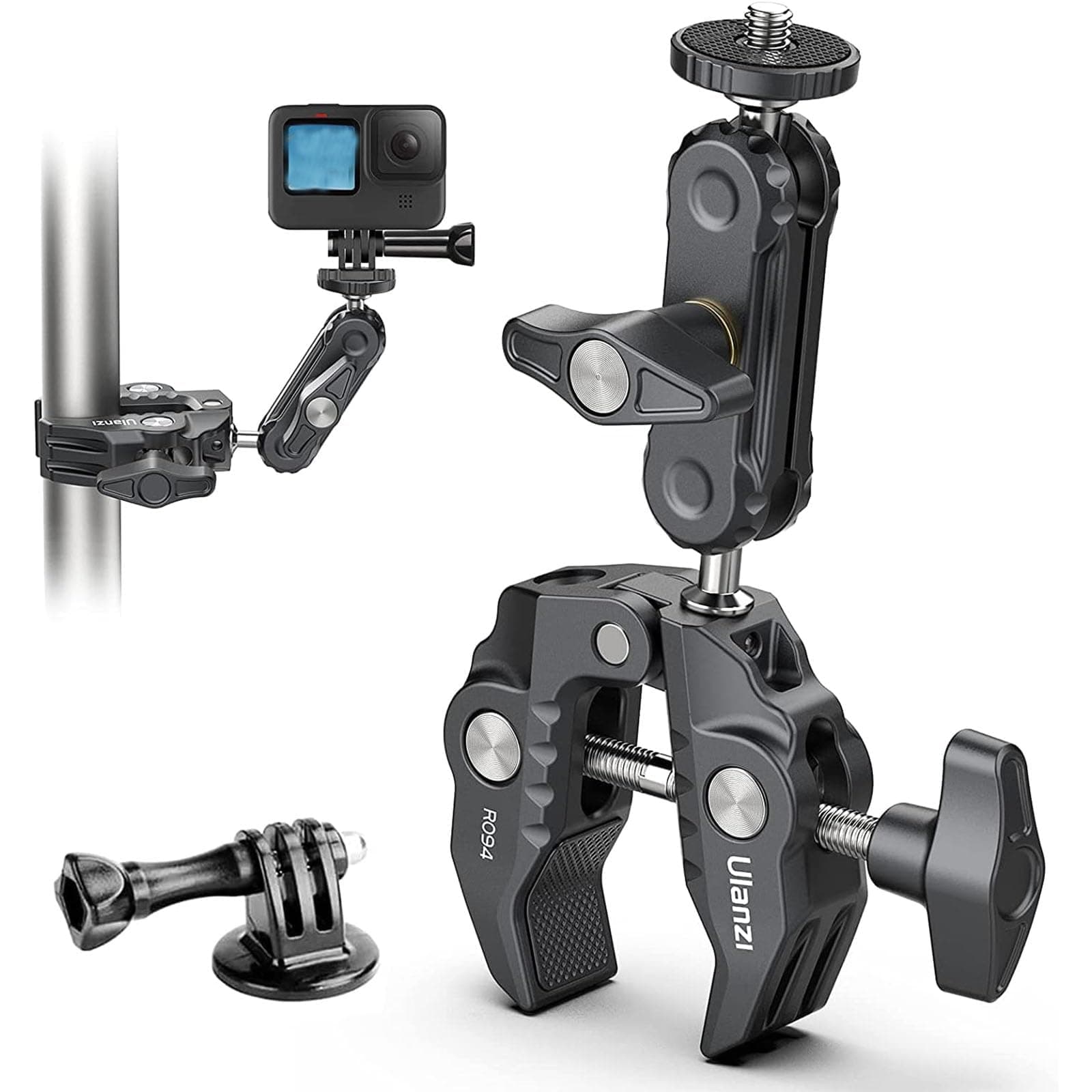 🌟 ULANZI R094 Super Clamp Crab mit 360° Doppelkugelkopf 🦀