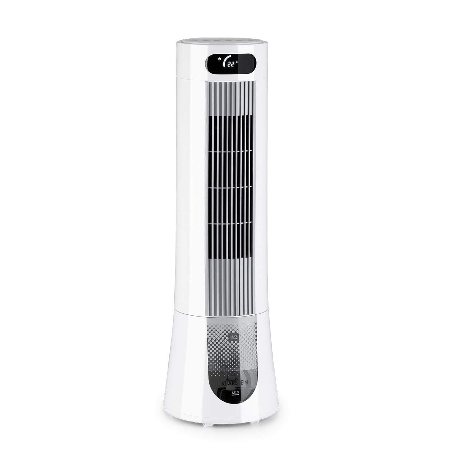 🌬️🌡️ Klarstein Luftkühler 5-in-1 Verdunstungskühler 45W, 132 m³/h Luftstrom Weiß