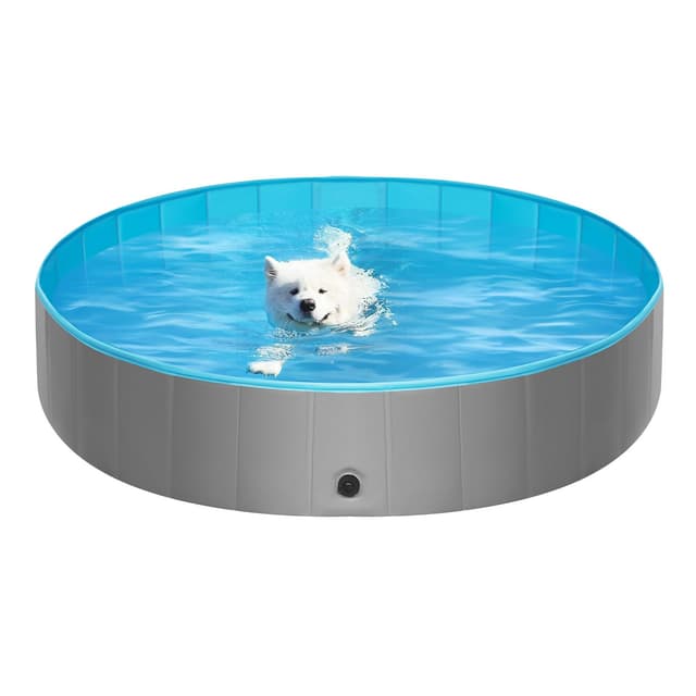 EUGAD Hundepool für große Hunde 120x30cm 🐶🏊‍♂️
