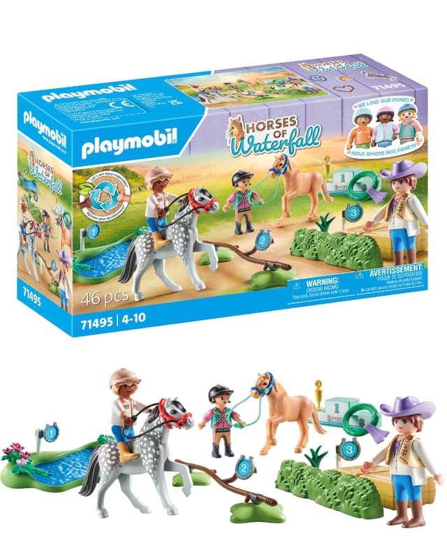 🐴🏆 PLAYMOBIL Horses of Waterfall 71495 Ponyturnier 🏆🐴